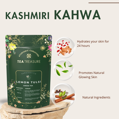 Lemon Tulsi Green Tea – Immunity & Stress Relief Tea