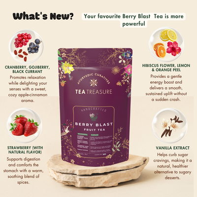 Berry Blast Tea – Antioxidant & Immunity Wellness Tea 100gm