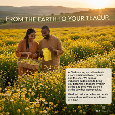 Chamomile Flower Tea – Relaxation & Digestive Wellness Tea