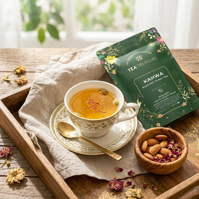 Kashmiri Kahwa – Traditional Wellness Green Tea Blend