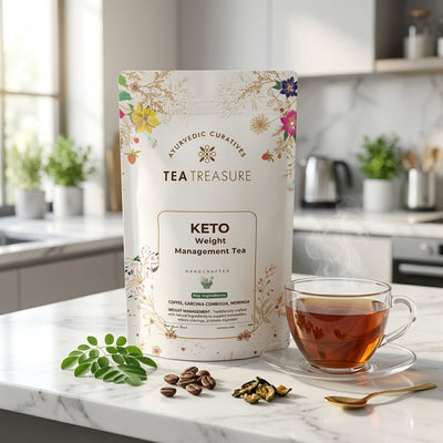 Tea Treasure Keto Weight Management Tea | Herbal Wellness Blend | 100g