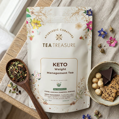 Tea Treasure Keto Weight Management Tea | Herbal Wellness Blend | 100g