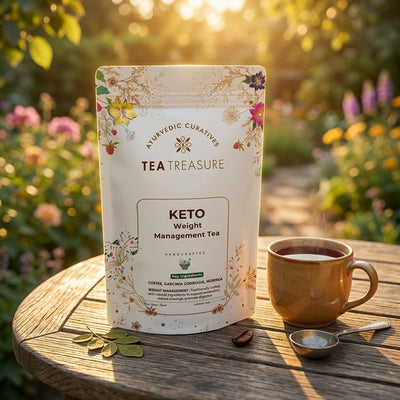 Tea Treasure Keto Weight Management Tea | Herbal Wellness Blend | 100g