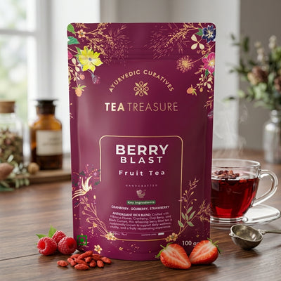 Berry Blast Tea – Antioxidant & Immunity Wellness Tea 100gm