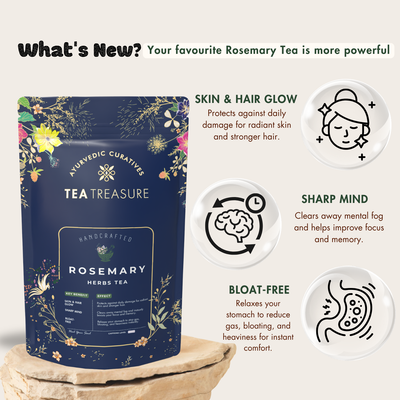 Rosemary Tea – Focus, Digestion & Beauty Support Tea 100gm