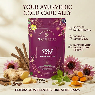 Cold Care Wellness Tea | Immunity & Relief Herbal Tea Blend