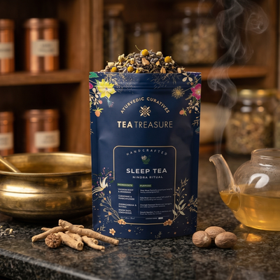 Nindra Ritual Sleep Tea – Premium Herbal Blend for Deep Rest