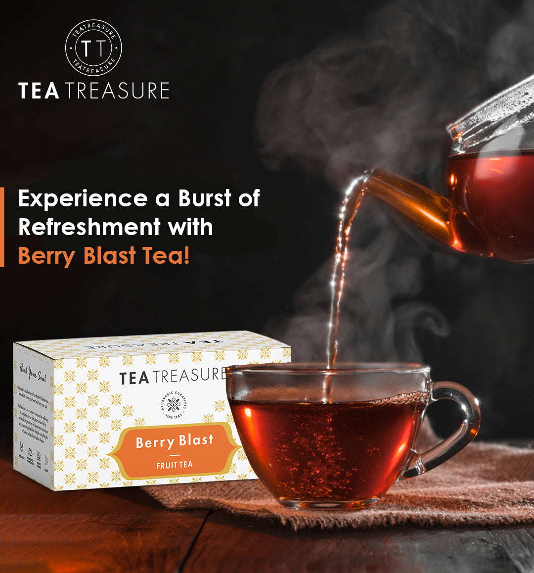 Our Tea of the Month - Berry Blast Tea