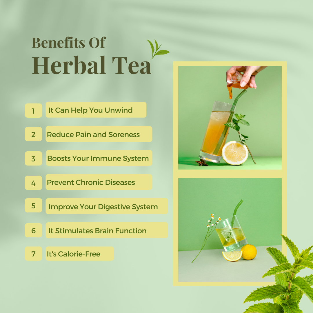 The Many Benefits of Herbal Tea