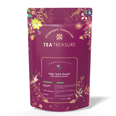 CCF Plus Tea –  The Agni Starter ( Ayurvedic Digestive & Gut Wellness Tea )