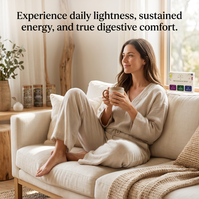 TeaTreasure Hormone Reset Ritual Kit – CCF & Sleep Herbal Tea Combo for Women | Hormonal Balance, Digestion & Deep Sleep Support | Ayurvedic, Caffeine-Free & Natural