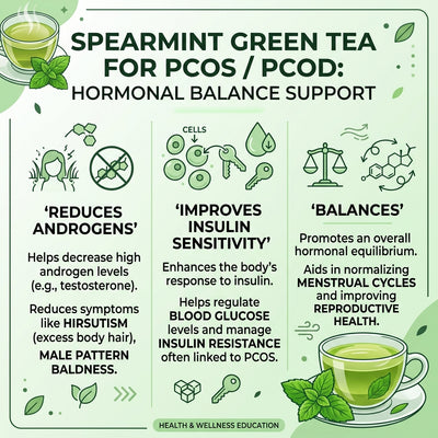 Spearmint Green Tea – Hormone Balance & Detox Tea