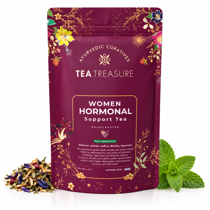 Women's Wellness Tea with Spearmint & Shatavari, 100g