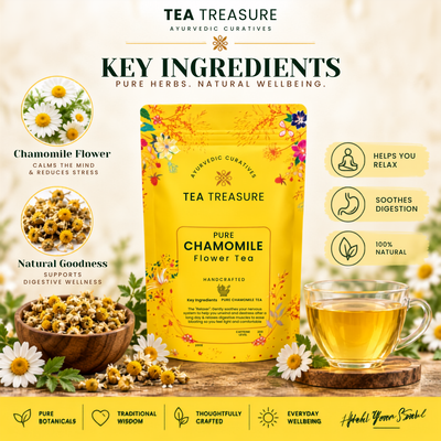 Chamomile Flower Tea – Relaxation & Digestive Wellness Tea