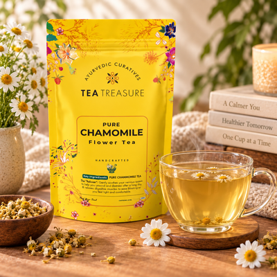 Chamomile Flower Tea – Relaxation & Digestive Wellness Tea