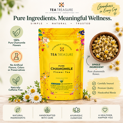 Chamomile Flower Tea – Relaxation & Digestive Wellness Tea
