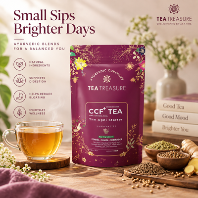 CCF Plus Tea –  The Agni Starter ( Ayurvedic Digestive & Gut Wellness Tea )