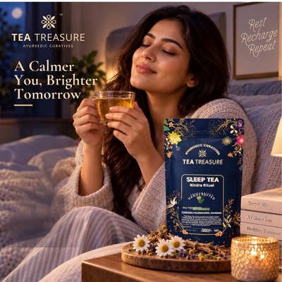 Nindra Ritual Sleep Tea – Premium Herbal Blend for Deep Rest