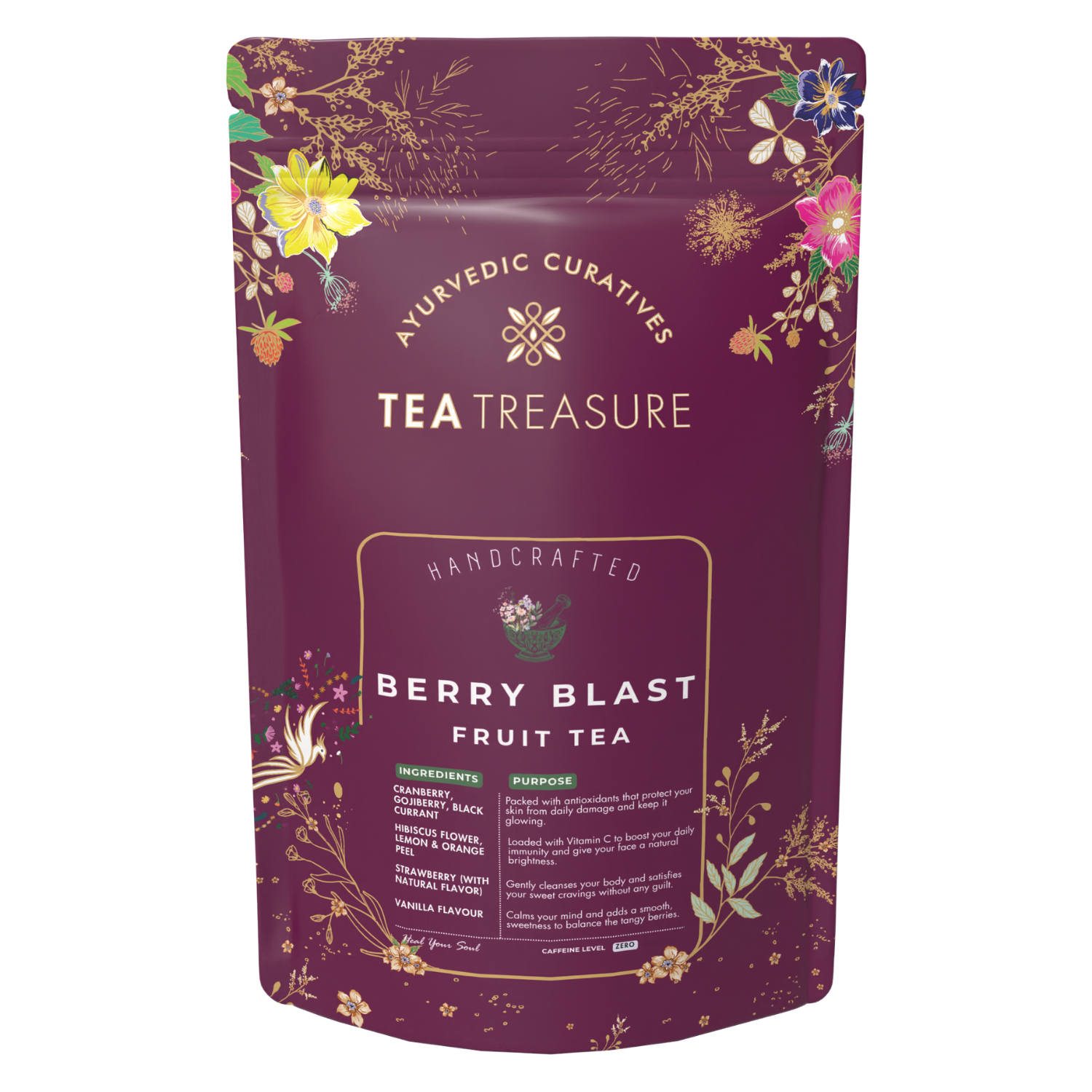 Berry Blast Tea – Antioxidant & Immunity Wellness Tea 100gm