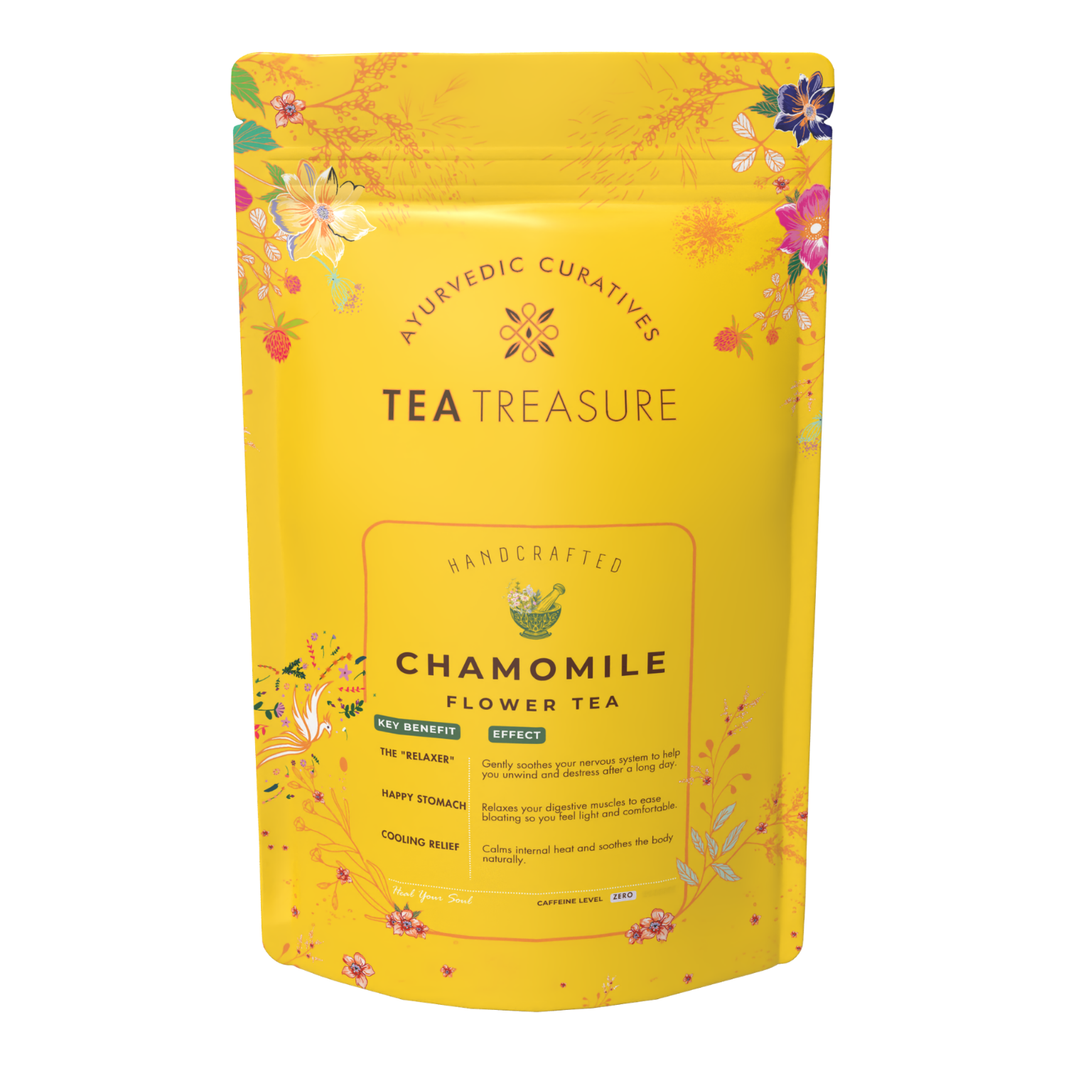 Chamomile Flower Tea – Relaxation & Digestive Wellness Tea 100gm