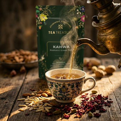 Kashmiri Kahwa – Traditional Wellness Green Tea Blend