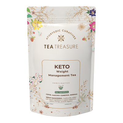 Tea Treasure Keto Weight Management Tea | Herbal Wellness Blend | 100g