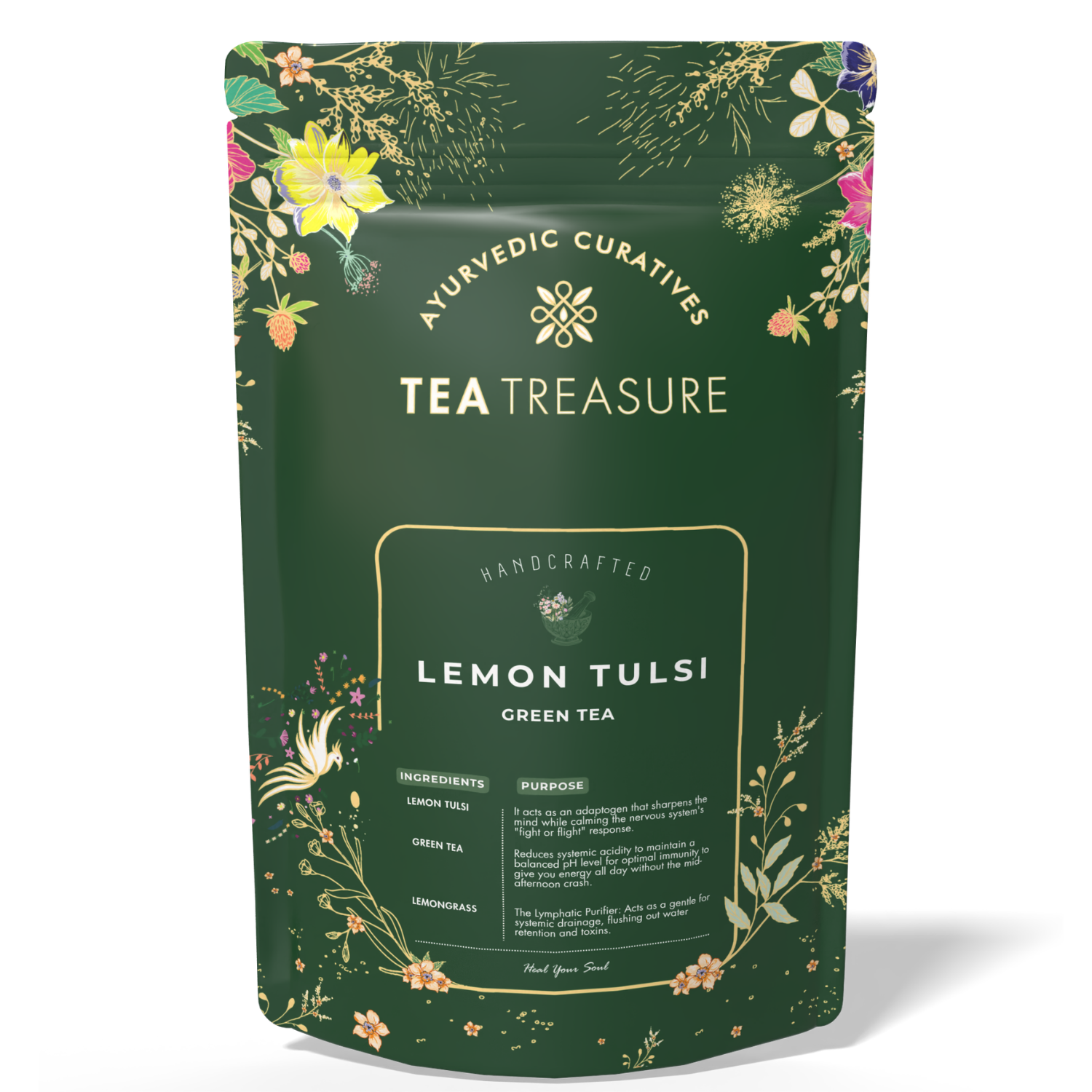 Lemon Tulsi Green Tea – Immunity & Stress Relief Tea