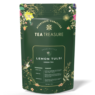Lemon Tulsi Green Tea – Immunity & Stress Relief Tea