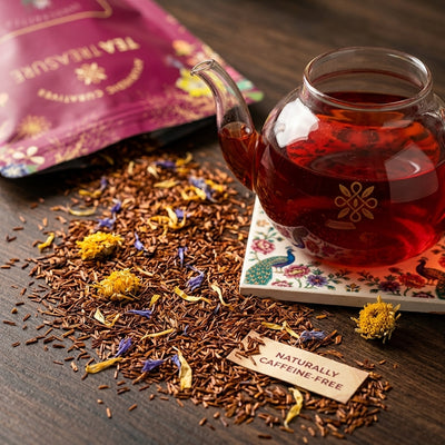 Tea Treasure Rooibos Herbal Tea – Caffeine-Free Wellness Tea | 100g