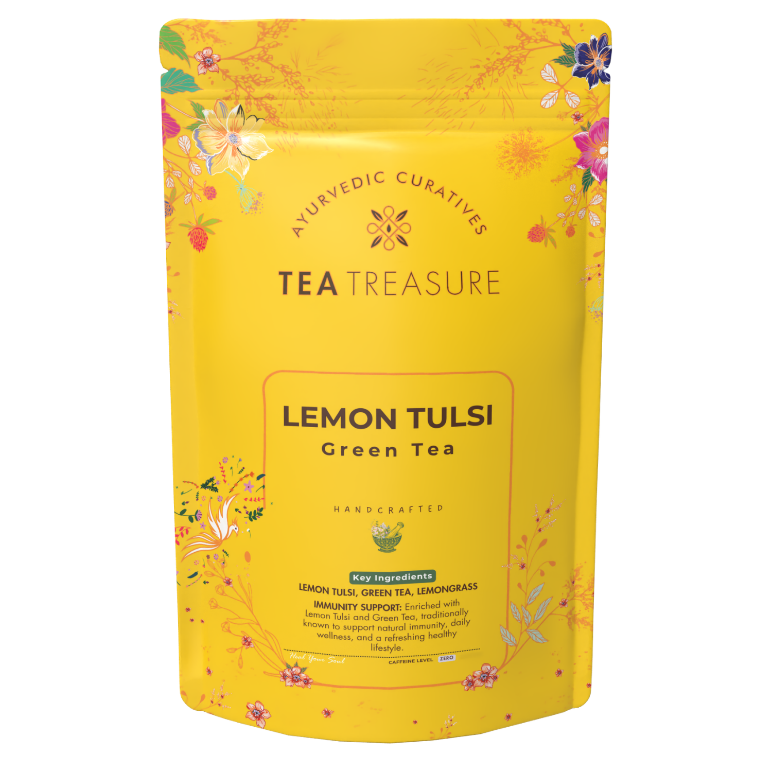 Lemon Tulsi Green Tea – Immunity & Stress Relief Tea