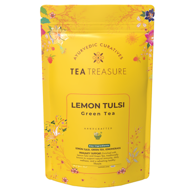 Lemon Tulsi Green Tea – Immunity & Stress Relief Tea