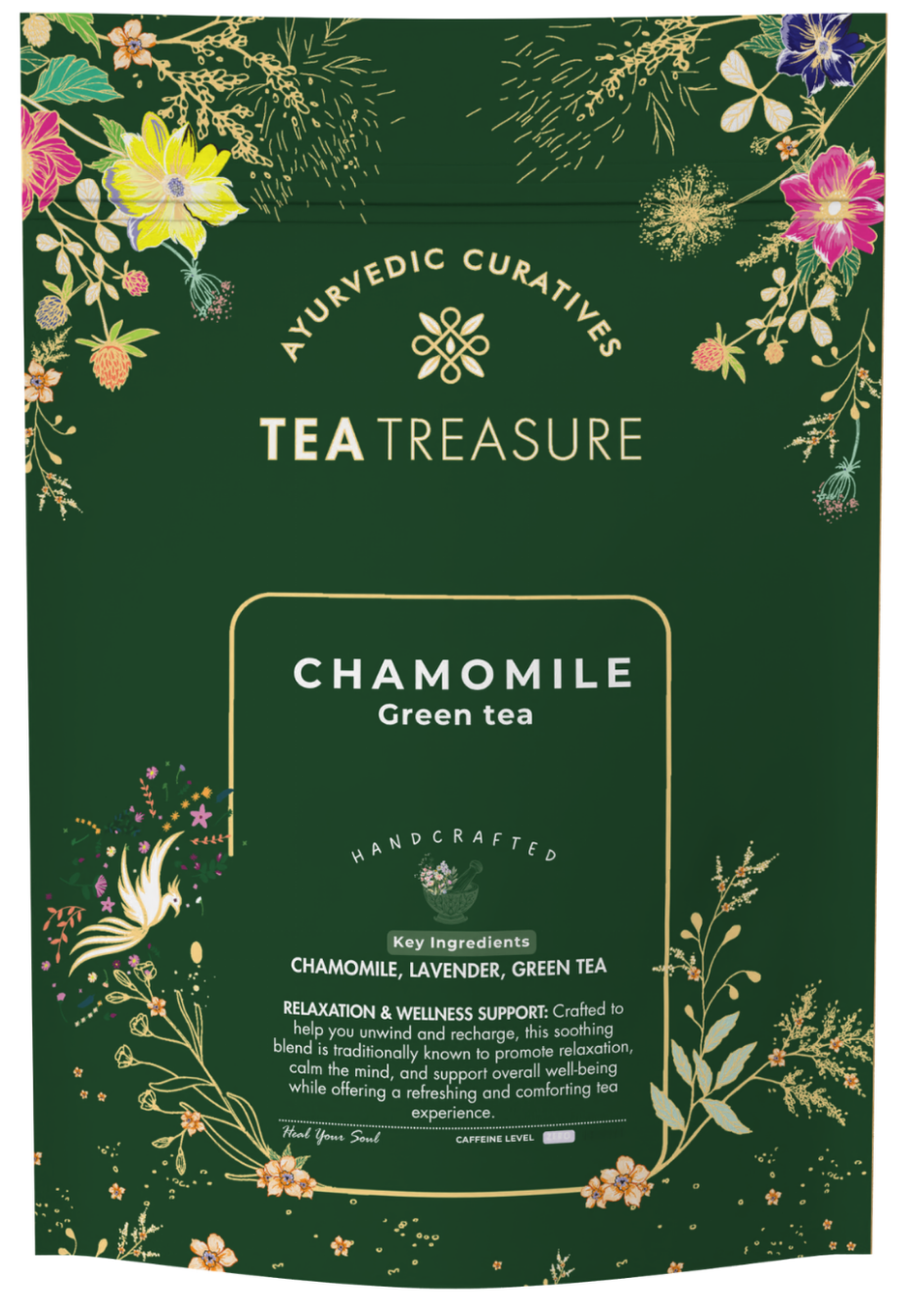 Chamomile green Tea Blend | Relaxing PCOS & PCOD Calming Wellness Tea