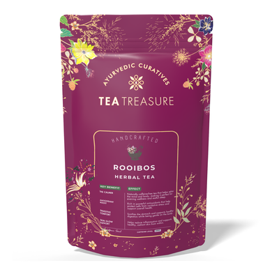 Tea Treasure Rooibos Herbal Tea – Caffeine-Free Wellness Tea | 100g