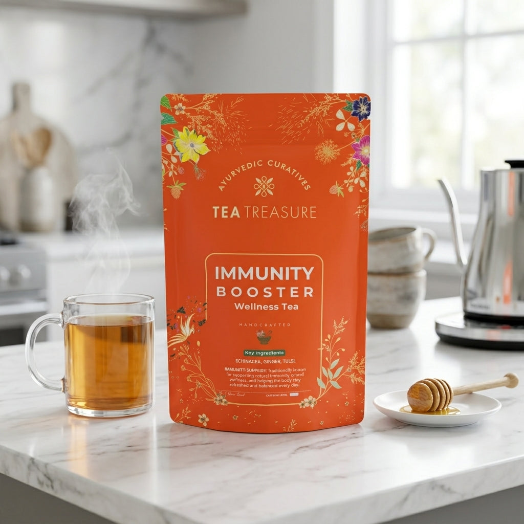Immunity Booster Tea – Herbal Defense & Wellness Tea | 100g