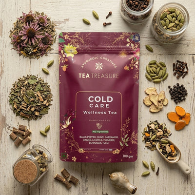 Cold Care Wellness Tea | Immunity & Relief Herbal Tea Blend