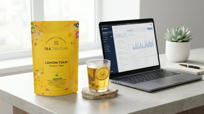 Lemon Tulsi Green Tea – Immunity & Stress Relief Tea