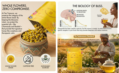 Chamomile Flower Tea – Relaxation & Digestive Wellness Tea