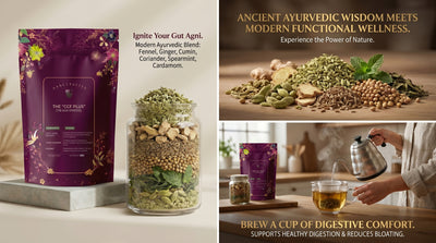 CCF Plus Tea –  The Agni Starter ( Ayurvedic Digestive & Gut Wellness Tea )