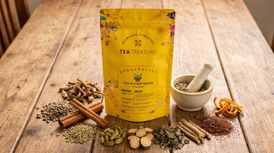Tea Treasure Gut & Liver Detox Tea | Fatty Liver Support Ayurvedic Blend