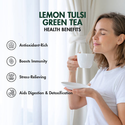 Lemon tulsi Green Tea