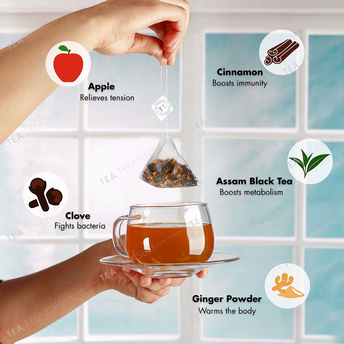 apple spice tea ingredients