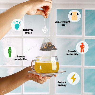 health benefits of peace jasmine green tea