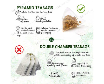 peace jasmine green tea pyramid tea bags