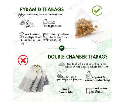 slim life tea pyramid tea bags