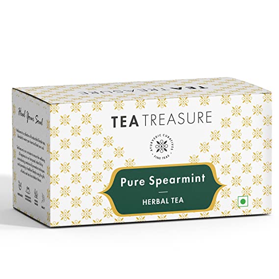 spearmint herbal tea bags 