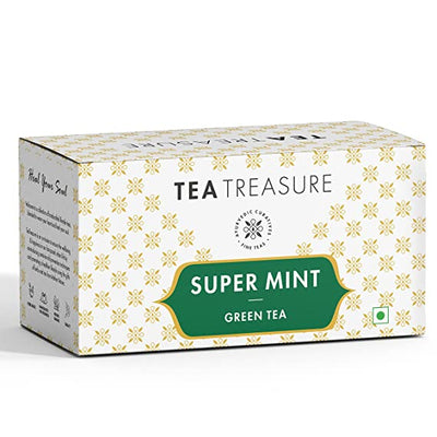 super mint green tea bags