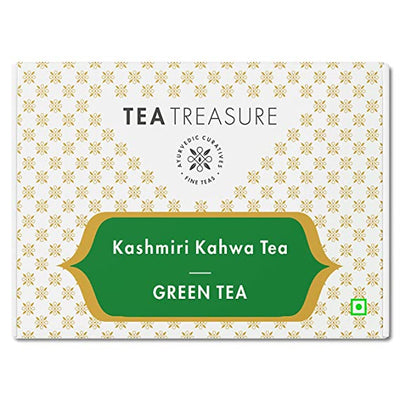 kahwa green tea from tea treasure