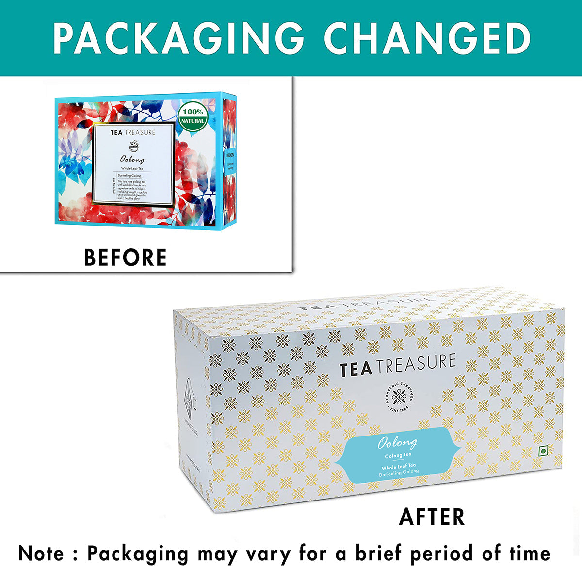new oolong tea bags 