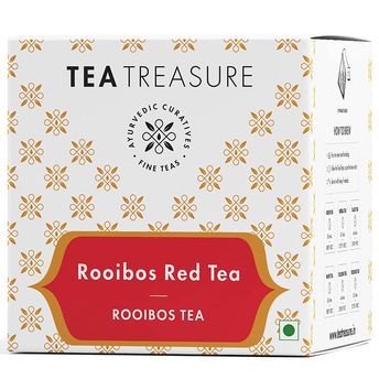 Pure rooibos tea pyramid tea bags by Tea Treasure